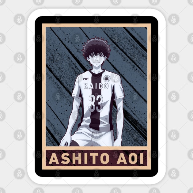 Ao Ashi Ashito Aoi - Aoashi Sticker for Sale by zakarm