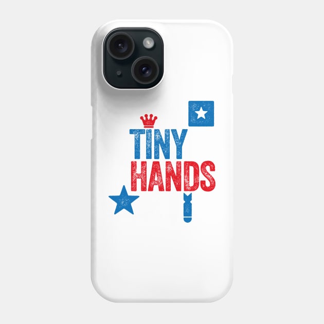 TINY HANDS - DONALD TRUMP 'tiny hands' PASTICHE Phone Case by CliffordHayes