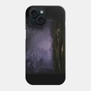 Misty Purple Forest Phone Case