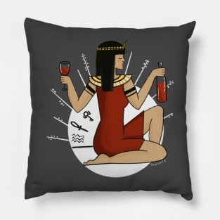 Time for wine Pillow