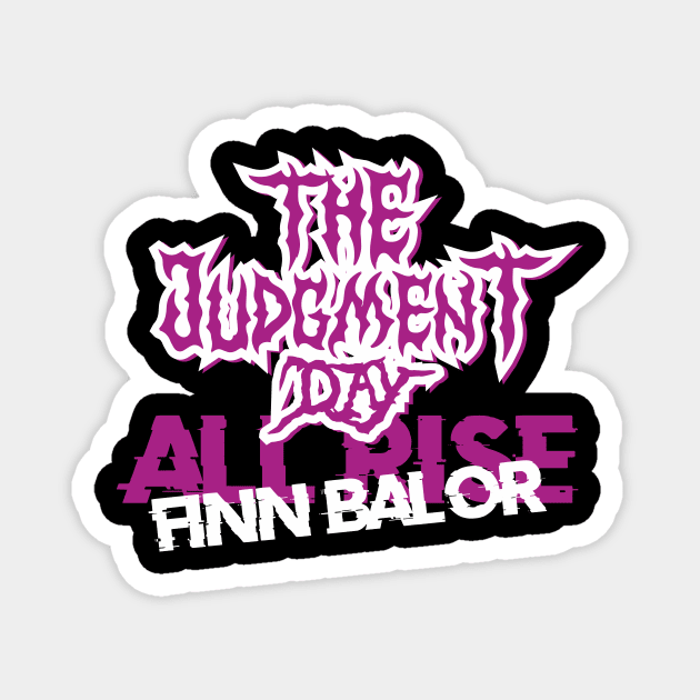 The Judgment Day Magnet by TamaJonson