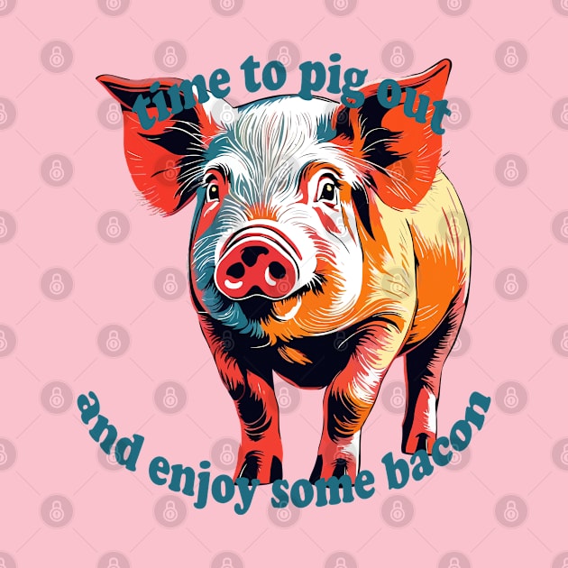 Time To Pig Out on National Pig Day by taiche