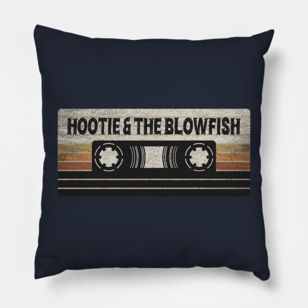 Hootie & The Blowfish Mix Tape Pillow by getinsideart