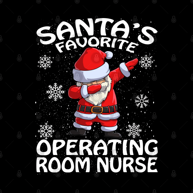 Santas Favorite Operating Room Nurse Christmas by intelus