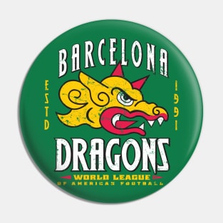 Barcelona Dragons Pin