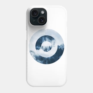 Abstract Circle Landscape Phone Case