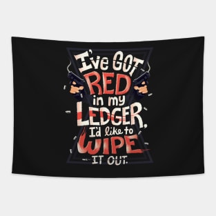 Wipe out the red Tapestry