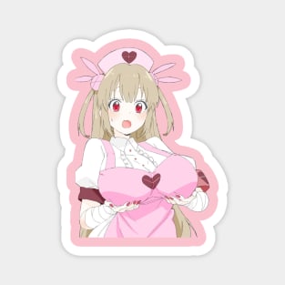 Pink aesthetic Anime pfp Magnet for Sale by otakubento2020