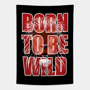 Lion Face - Born To Be Wild Tapestry