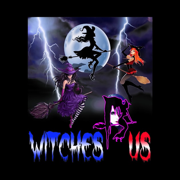 Halloween Witches Funny Scary Strong Independent Woman by ChristianCrecenzio