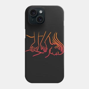 Psychedelic Massage Therapy Phone Case