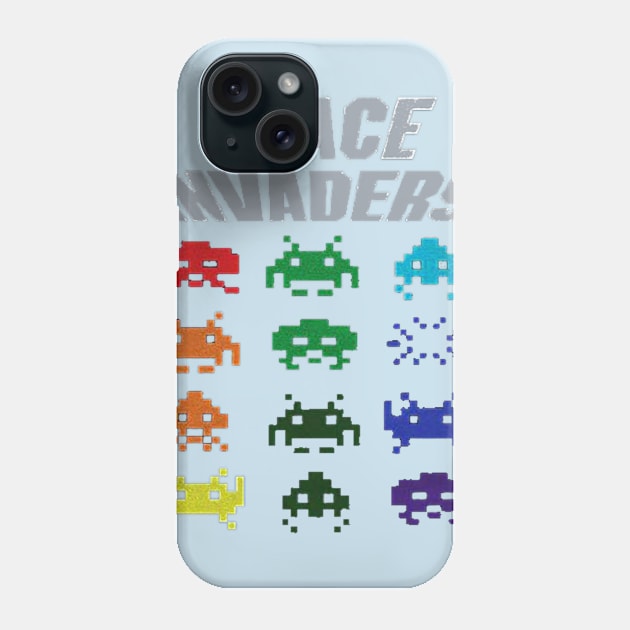 Space Invaders Phone Case by  El-Aal