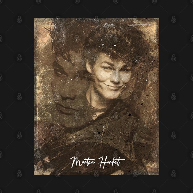 Vintage Morten Harket 80s Fan Art by Ihkwan Art