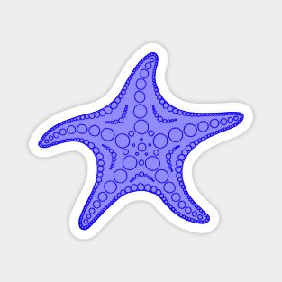 starfish (dark indigo) Magnet