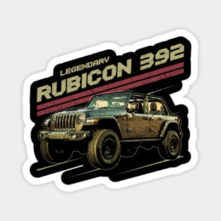 Jeep Wrangler Rubicon 392 Jeep car trailcat Magnet