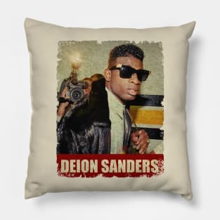 Deion Sanders - NEW RETRO STYLE Pillow