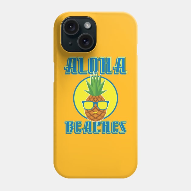 Aloha Beaches Phone Case by fizzyllama