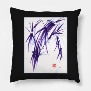 AURA - Orignal Spiritual Zen Bamboo painting Pillow