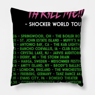 The Swearwolves World Tour Pillow