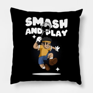 Smash and Play Badminton Pillow