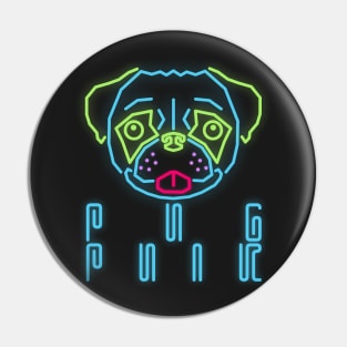 Pug Punk Pin