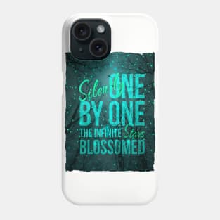 Silently, One by One, the Stars Blossomed Phone Case