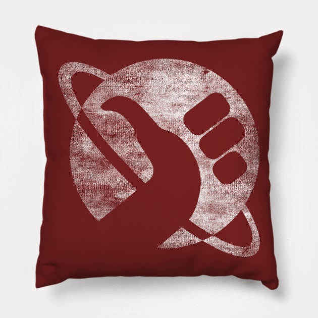 HITCHHIKE Pillow by LAZYJStudios