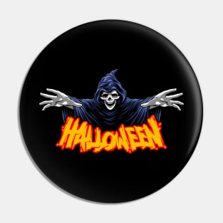 Halloween Reaper Pin