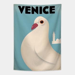 Venice travel poster Tapestry