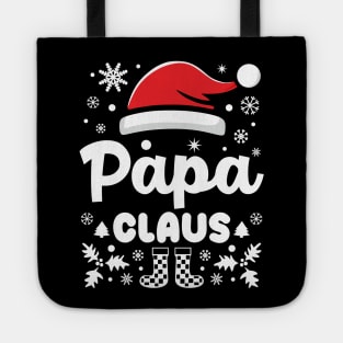 Papa Claus Christmas Dad Tote