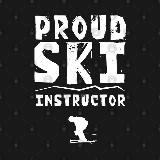 Course Teacher Skiing Skier Coach Ski Instructor by dr3shirts