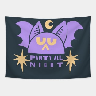 Party all night Tapestry