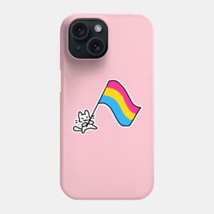 pan flag kitty Phone Case