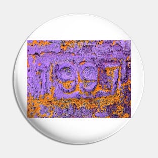 Rusted Purple 1997 Pin