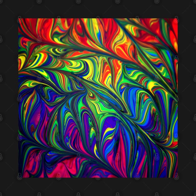 MultiColored Abstract Design by This and That Designs