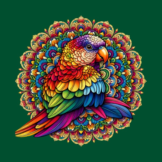 Beautiful Lory by Sravudh Snidvongs