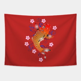 Koi fish Tapestry