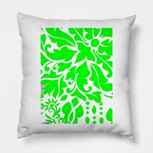 green leaves Pillow