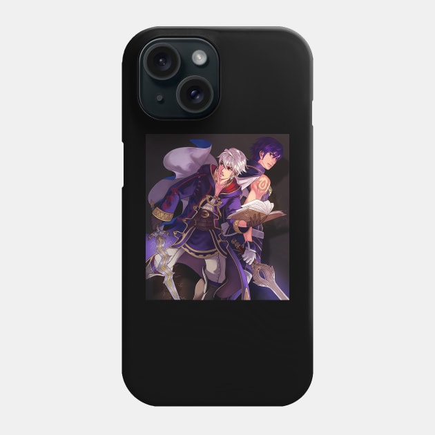 Chrom and Robin Phone Case by IUBWORKS