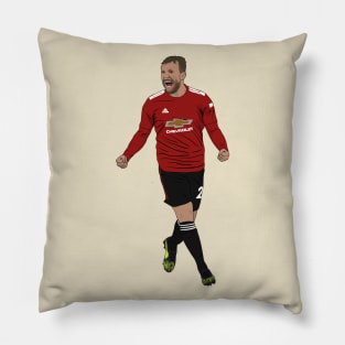 Luke Shaw Goal Celebration Vs City Pillow