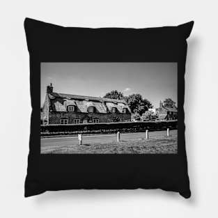 Traditional thatched cottages Pillow