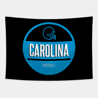 Carolina retro football Tapestry