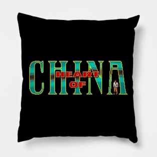 Heart of China Pillow