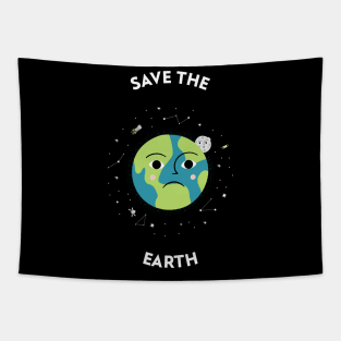 Save the Earth - Space Lover, Earth Tapestry