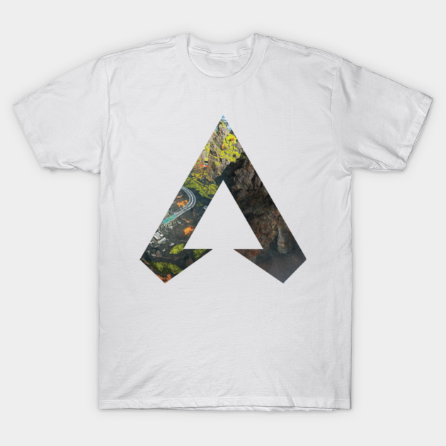 Apex Legends Season 4 Worlds Edge Map Logo Apex Legends T Shirt Teepublic Uk