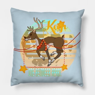 Keep One Reindeer Apart Pillow