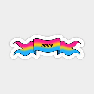 pansexual pride banner Magnet