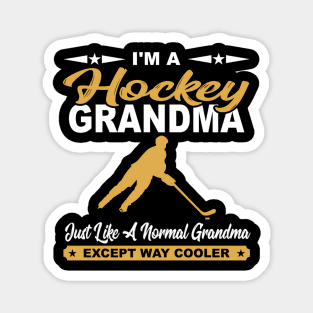 Hockey Grandma Hockey Players Magnet