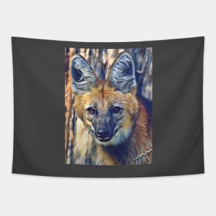 Maned Wolf Tapestry