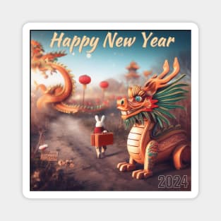 2024 Chinese New Year Magnet